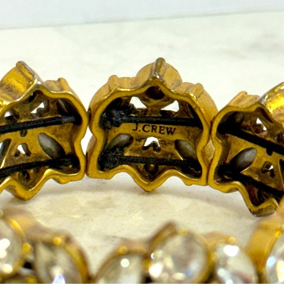 J. Crew Stretchy Crystal Statement Bracelet - Picture 3 of 5